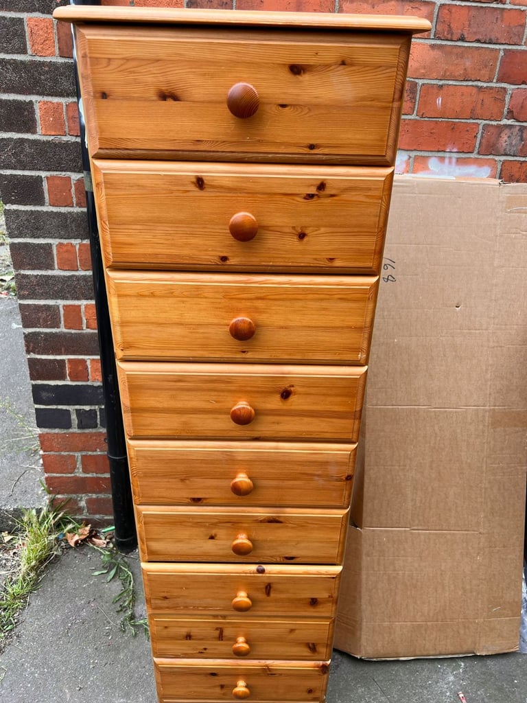 image for Tall 9 chest of drawers/ tallboy