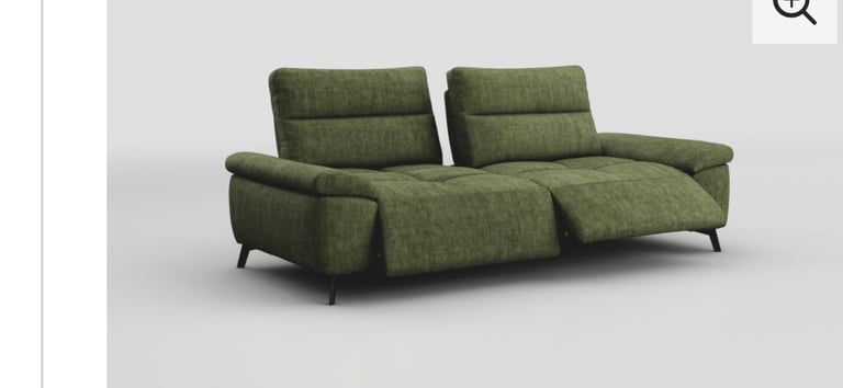 image for RRP 1500/ Now 700 - Brand New SCS sofa with power backrest and footrest 
