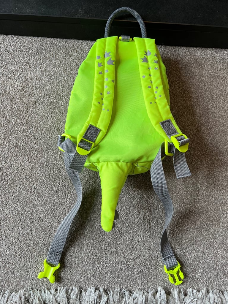 LittleLife Hi Vis Dinosaur Kids ActionPak Backpack Bag