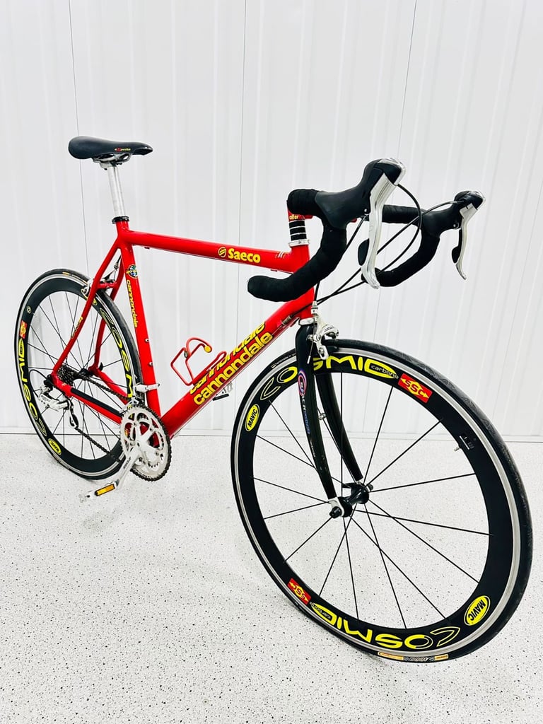 CANNONDALE CAAD SAECO Size/58 cm Team Road Bike Super Mint Condition 