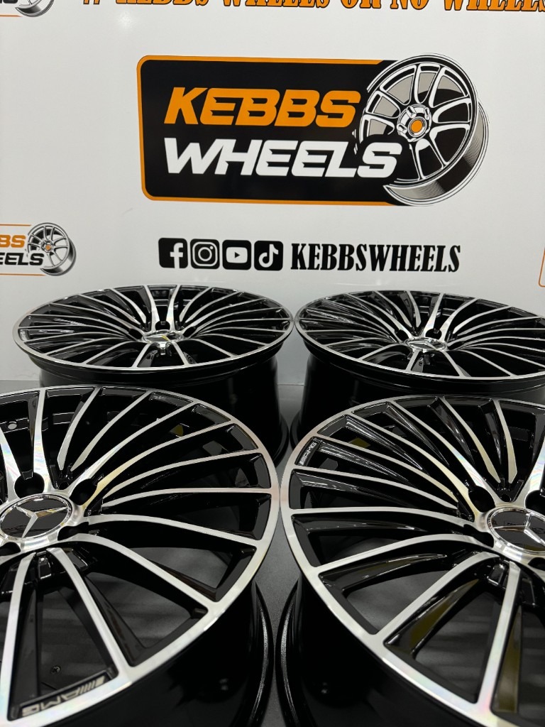 20" 2024 MERCEDES TURBINE TWIST ALLOY WHEELS C CLASS E CLASS S CLASS 