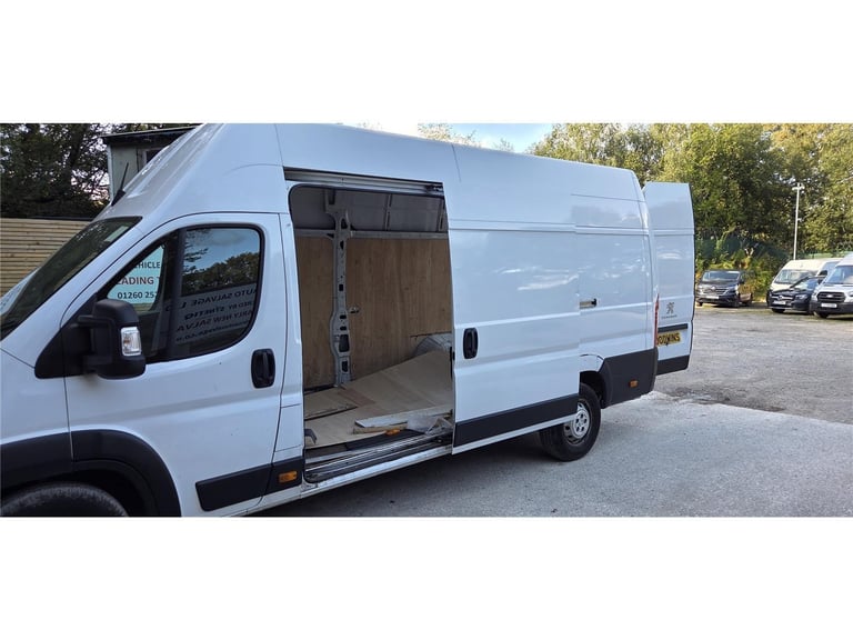 2023 PEUGEOT BOXER PROFESSIONAL PREM+ 435 L4 H2 2.2TD DAMAGED REPAIRABLE SALVAGE