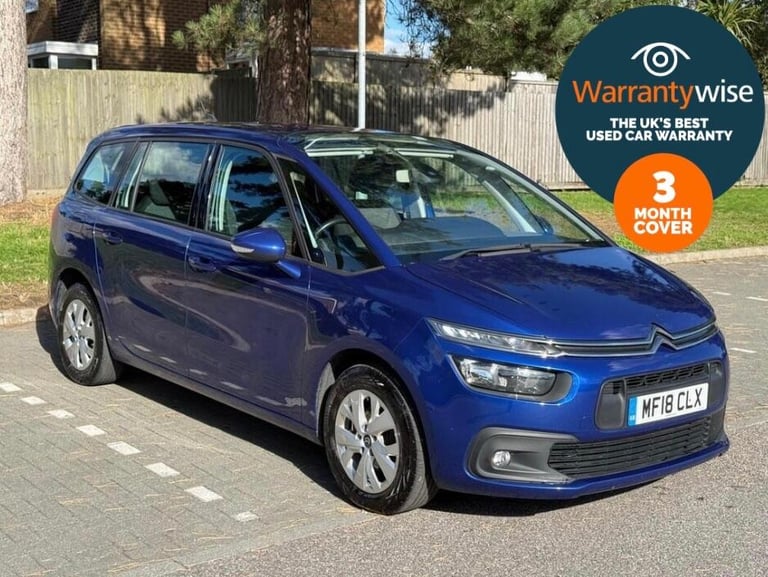 image for 2018 Citroen C4 Grand Picasso 1.2 PureTech Touch Edition Euro 6 (s/s) 5dr MPV Petrol Manual