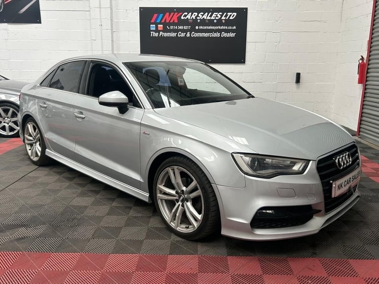 2014 14 AUDI A3 2.0 TDI S LINE SALOON 4DR DIESEL MANUAL EURO 5 (S/S) (150 PS) DI