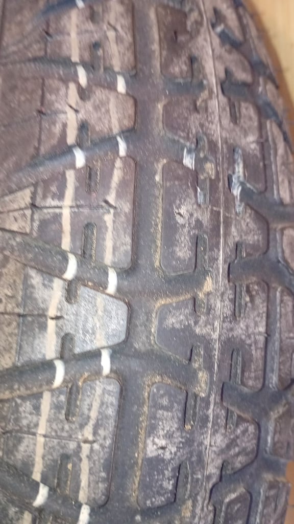 Nissan note spare wheel and tool kit