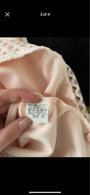 Pink woman’s going out dress