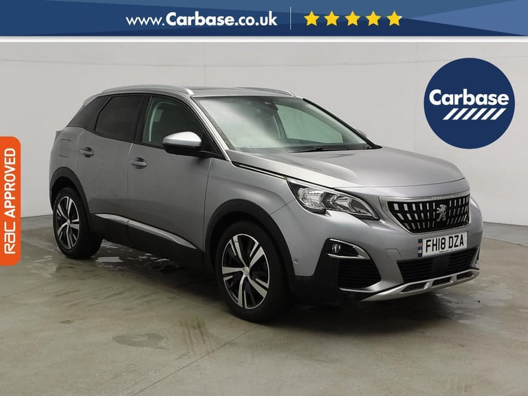 image for 2018 Peugeot 3008 1.2 PureTech Allure SUV 5dr Petrol EAT Euro 6 (s/s) (130 ps) SUV PETROL Automatic