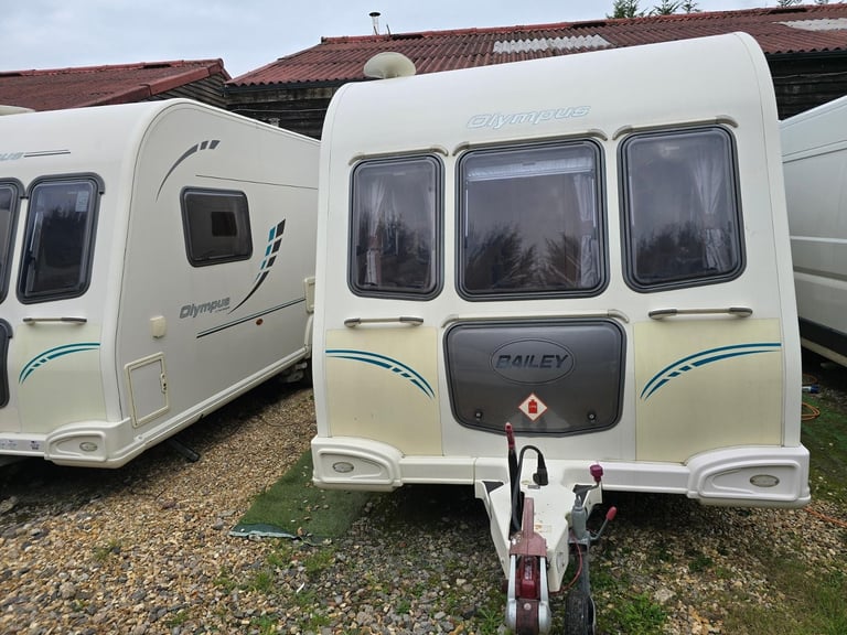 2011 Bailey Olympus 462 4 Berth Lightweight Caravan Motor Mover