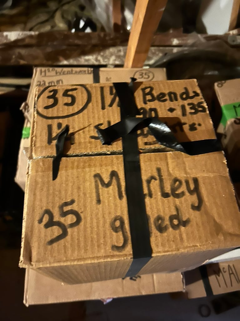 Brand new plumbing stock due to retirement 