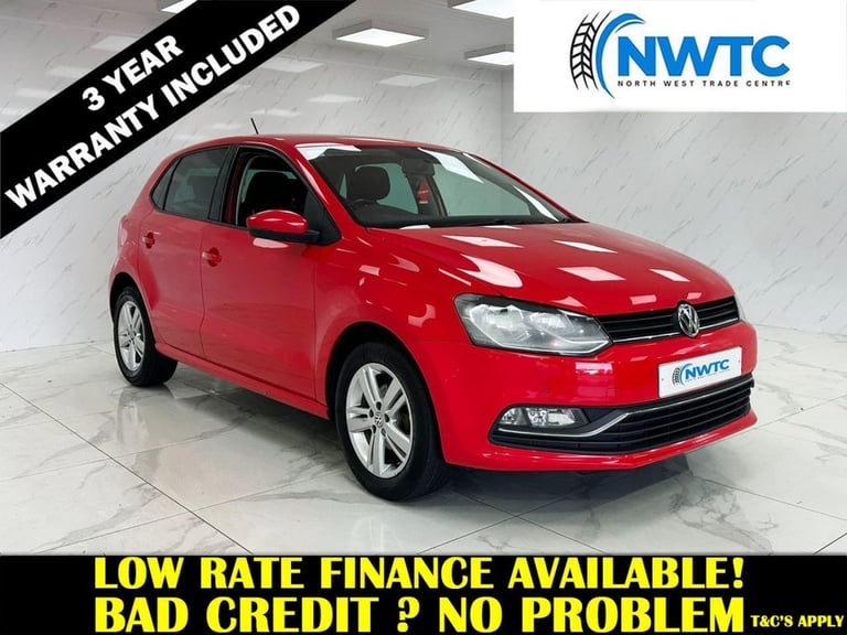 2016 Volkswagen Polo 1.2 TSI BlueMotion Tech Match Hatchback 5dr Petrol Manual Euro 6 (s/s) (90  ...