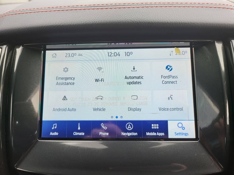2022 Ford Ranger Stormtrak 2.0 EcoBlue 213 Auto PICK UP DIESEL Automatic