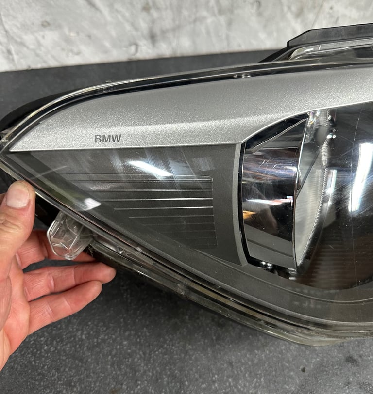 2012 BMW 1 Series Drivers Side Headlight, Like New, Genuine BMW Part,  BMW 118D
