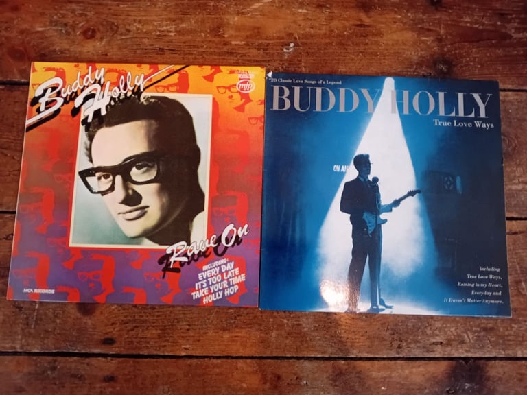 Buddy Holly LPs x 2