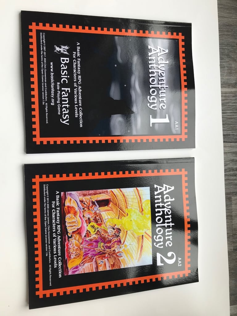 image for ADVENTURE ANTHOLOGY BOOKS 1AND 2