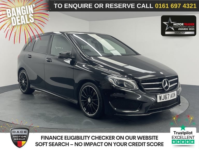 image for 2017 Mercedes-Benz B Class 1.5 B180d AMG Line (Premium) MPV 5dr Diesel 7G-DCT Euro 6 (s/s) (109 p...