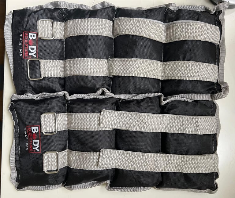 image for Body Sculpture 10Lb Adjustable Soft Ankle Weights