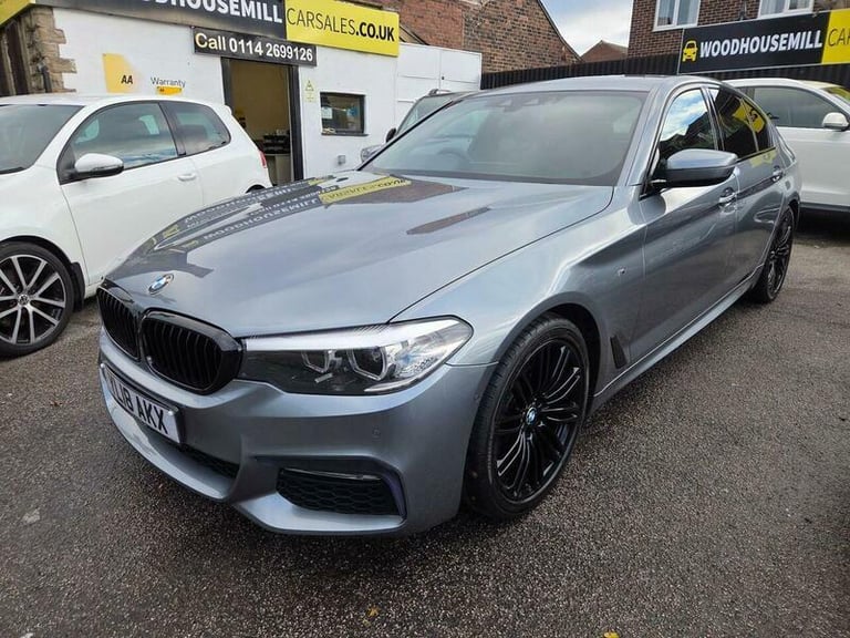 2018 BMW 5 Series 2.0 520i M Sport Auto Euro 6 (s/s) 4dr SALOON Petrol Automatic