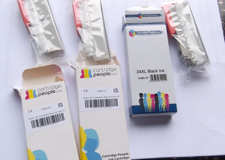 11 Unopened Epson Compatible Ink Cartridges 