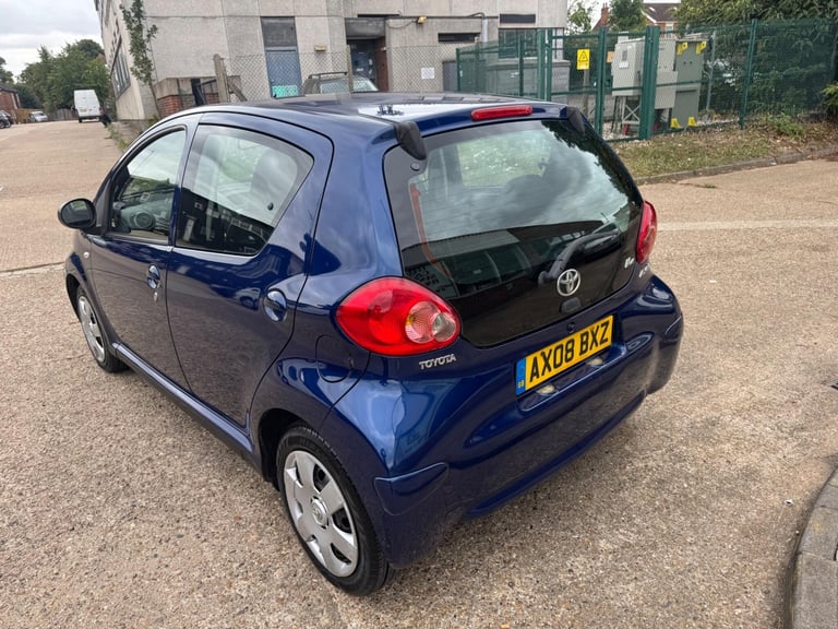 2008 Toyota AYGO 1.0 VVT-i Blue Euro 4 5dr HATCHBACK Petrol Manual
