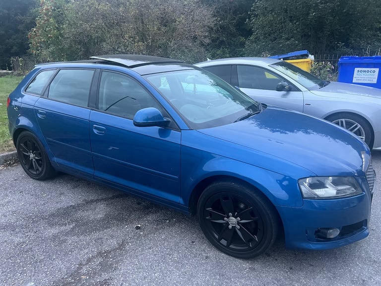 Audi a3 black alloys with great tyres 