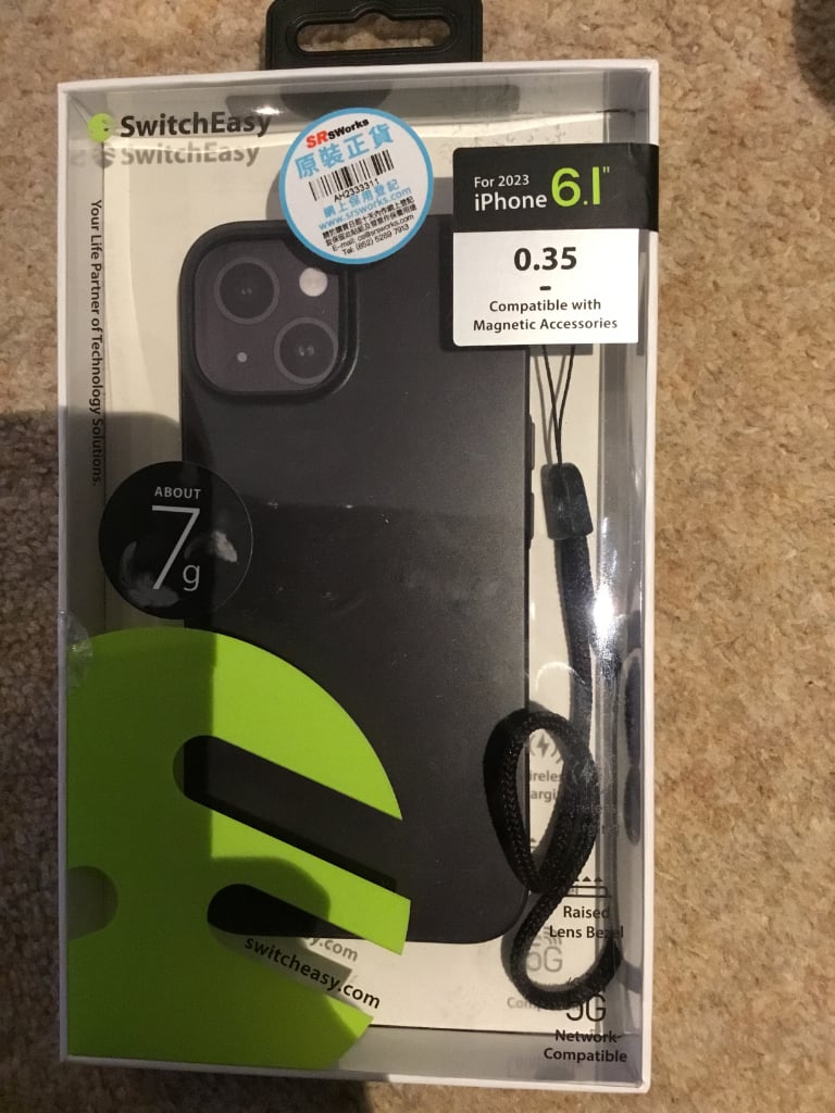 image for SwitchEasy 0.35 Ultra Slim iPhone 15 Case NEW