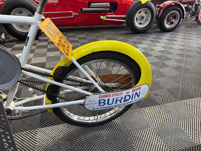 1975 Burdin Derny, Vintage Burdin Derny Cycle Pace Bike, V5