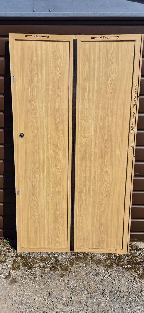 Caravan, camper, motorhome interior doors.