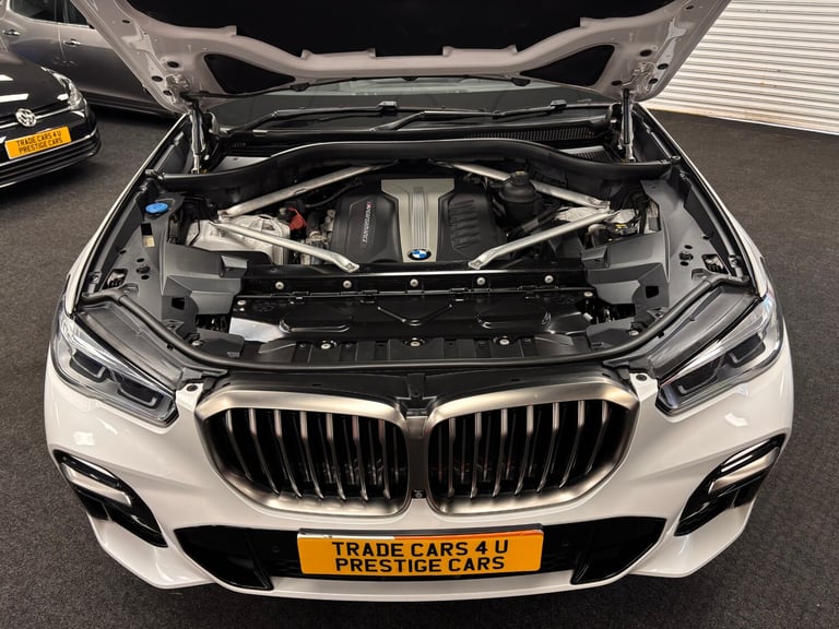 HUGE SPEC BMW X5 M50d XDRIVE QUAD TURBO DIESEL EURO 6 AUTO *WHITE PEARL*RARE X5