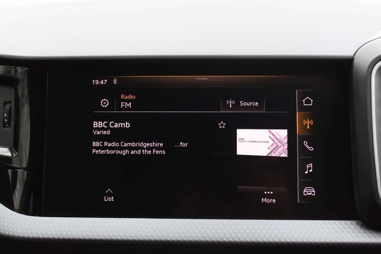 2019 Audi A1 1.0 A1 Sportback 30 TFSI Sport Semi-Auto 5dr Hatchback Petrol Automatic