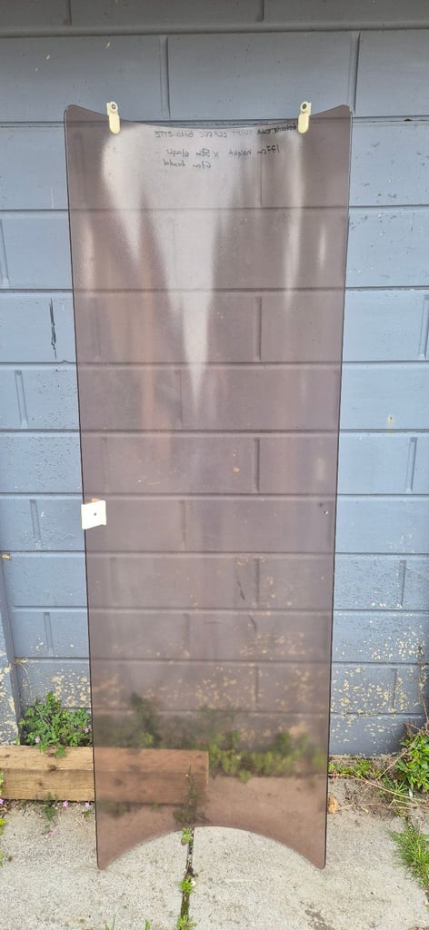 Shower door with frame or without for camper caravan motorhome boat.