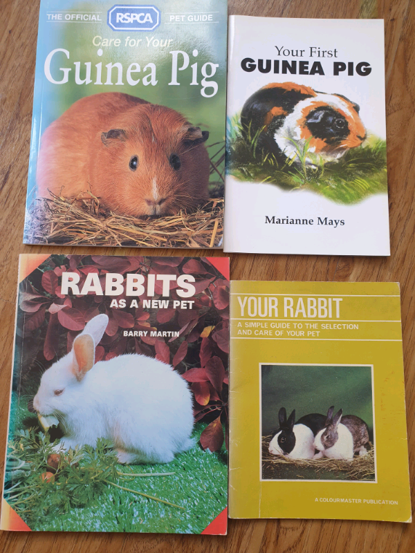 Rabbit and Guinea Pig care books