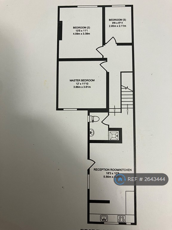 3 bedroom flat in Kings Road, Kingston, KT2 (3 bed) (#2643444)