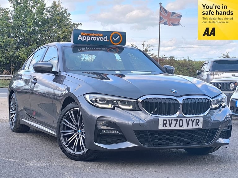 2020 BMW 3 Series 2.0 Petrol Automatic 318i M Sport Saloon 4dr 5 Seats Euro 6 ULEZ Free SALOON Pe...