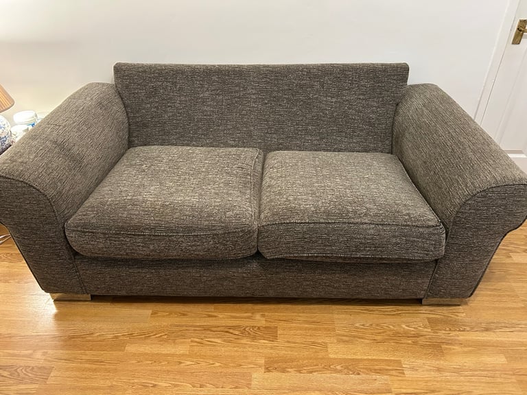 Free to a good home - Ex Arthur Llewellyn Sofa & Foot stool