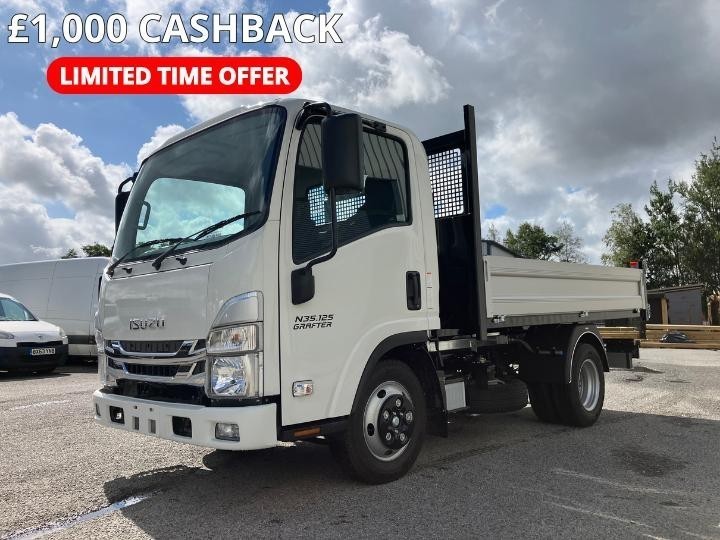 Isuzu Grafter N35.125 (T) SWB STEEL/ALLOY TIPPER - £31,997+ Vat