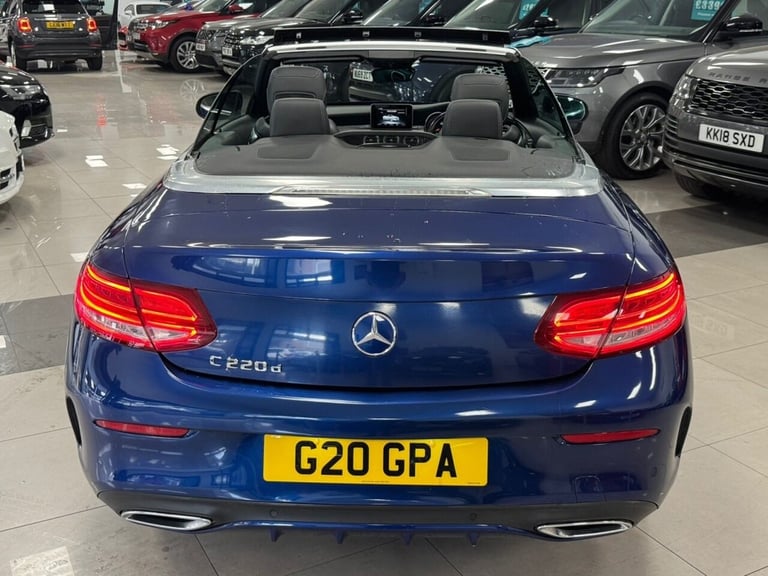 2017 G MERCEDES-BENZ C-CLASS 2.1 C220D AMG LINE CABRIOLET 2DR DIESEL G-TRONIC+ E