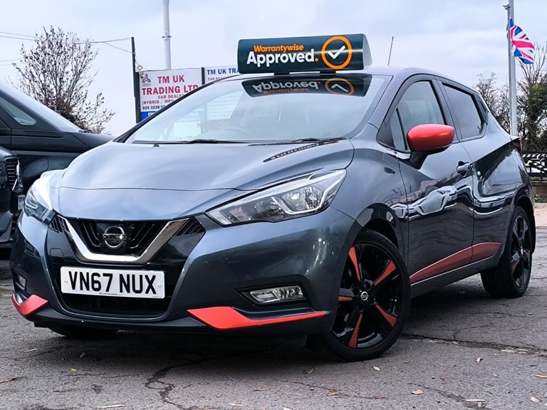 2018 Nissan Micra 0.9 Petrol Manual IG-T Tekna Hatchback 5 Seats 5dr 2 Keys Euro 6 ULEZ Free HATC...