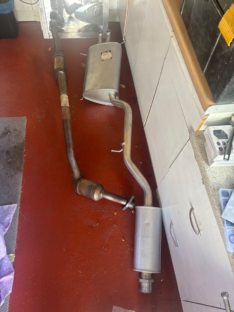 2006 Mercedes c180 full exhaust 1.8