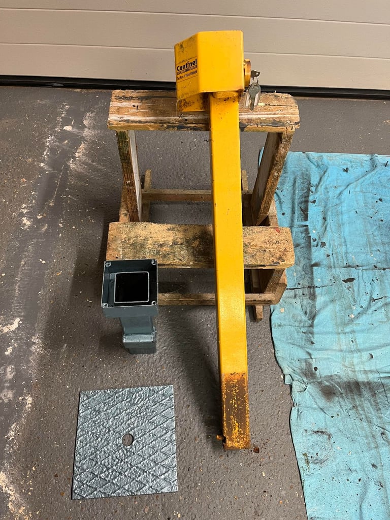 Steel in Ground Security Post