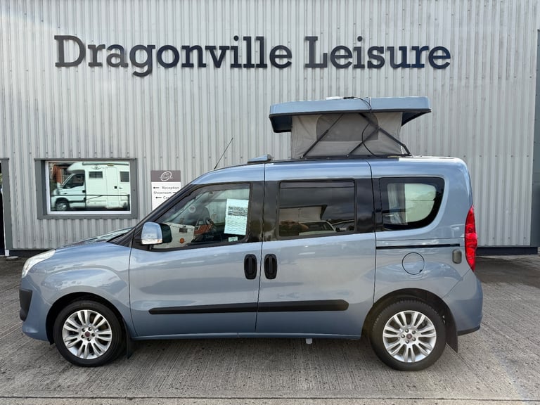 2010 Fiat Doblo Eleganza 1.6 Multijet Diesel Micro Camper Van 2 Berth 89337 Miles