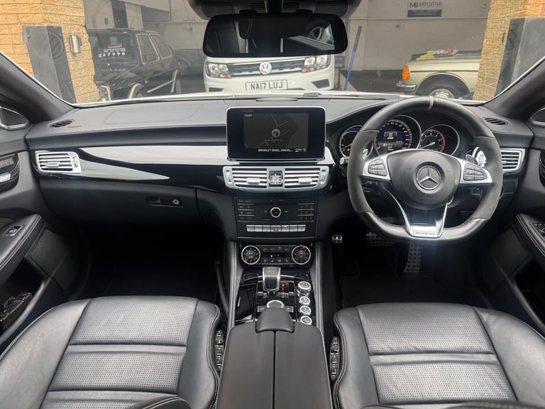 2017 17 MERCEDES BENZ CLS63 S AMG 5.5 V8 BI-TURBO 585 BHP SHOOTING BRAKE WHITE