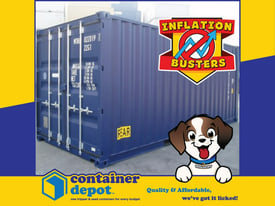 Container Depot | Edinburgh | 20x8 New One Trip Shipping Container | Portable Office Cabins 