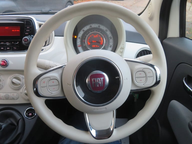 2015 Fiat 500 1.2 Pop 3dr Manual White HATCHBACK Petrol Manual