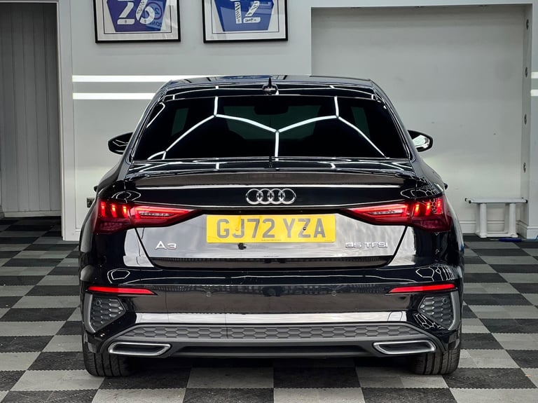 2022 Audi A3 1.5 TFSI 35 S line S Tronic Euro 6 (s/s) 4dr SALOON Petrol Automatic
