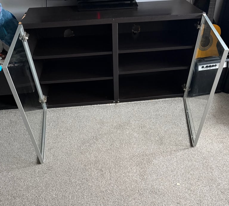 image for IKEA Black-Brown  Besta TV Cabinet/Stand – 120cm, Ready to Collect