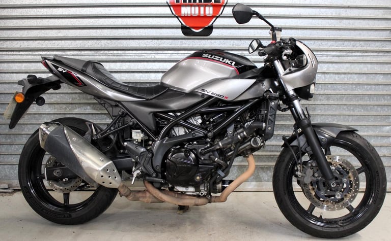 2018 68 SUZUKI SV 650 X XAU L8 SV650 CAFE 31K HPI CLEAR NEW MOT JUST SERVICED