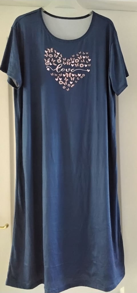 image for Blue and pink nightdress size L from Shein 