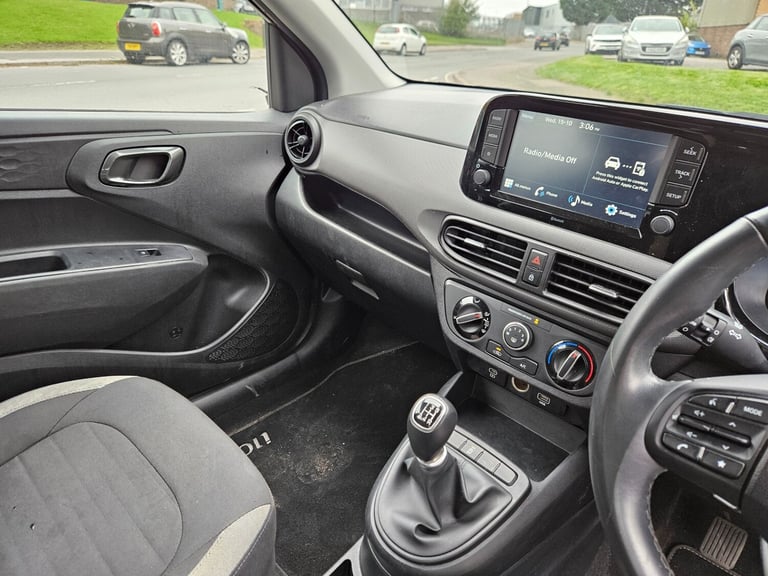 2024 24 HYUNDAI I10 1.0 Advance 5dr Black Damaged Salvage