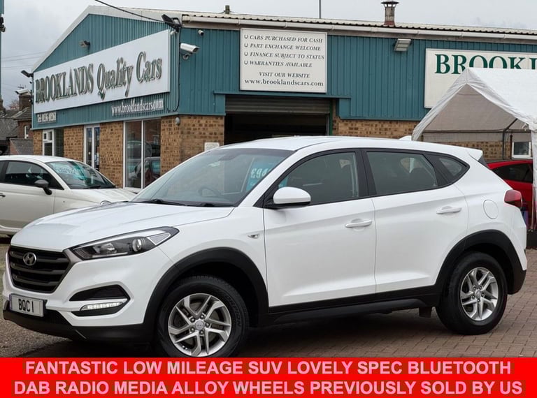 image for 2017 Hyundai TUCSON 1.6 GDi Blue Drive S SUV Polar White Petrol Manual Euro 6 (s/s) (132 ps) ESTA...