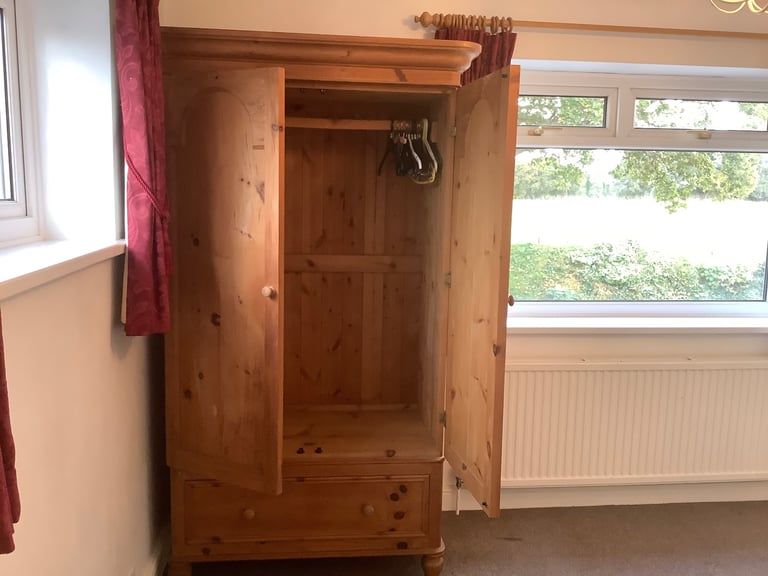Pine Wardrobe for sale
